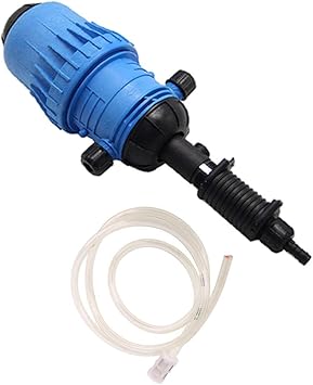 Amazon Raakimo 液肥混入器 薬 肥料を希釈 0 4 4 流量比率調節 ガーデニング 農業 芝生 水耕 温室 畜産 点滴灌漑用 25ｍｍ接続口 散水用具