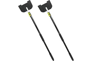 HUAALIUCHE 8 Foot Extension Handle for Board Corner Protector, Cargo Load Corner Protector V Edge Guards Handle，2Pack