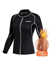 Traje Caliente para sudor camisa de neopreno para Entrenamiento y pérdida de peso quemador de grasa de largas ropa de entrenamiento parte superior