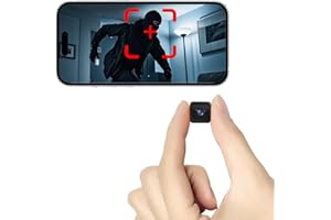 HIWIMVMD Spy Camera Hidden Camera WiFi,HD1080P Wireless Mini Camera, Small Motion Detection Camera, Auto Night Vision Cameras for Home Security