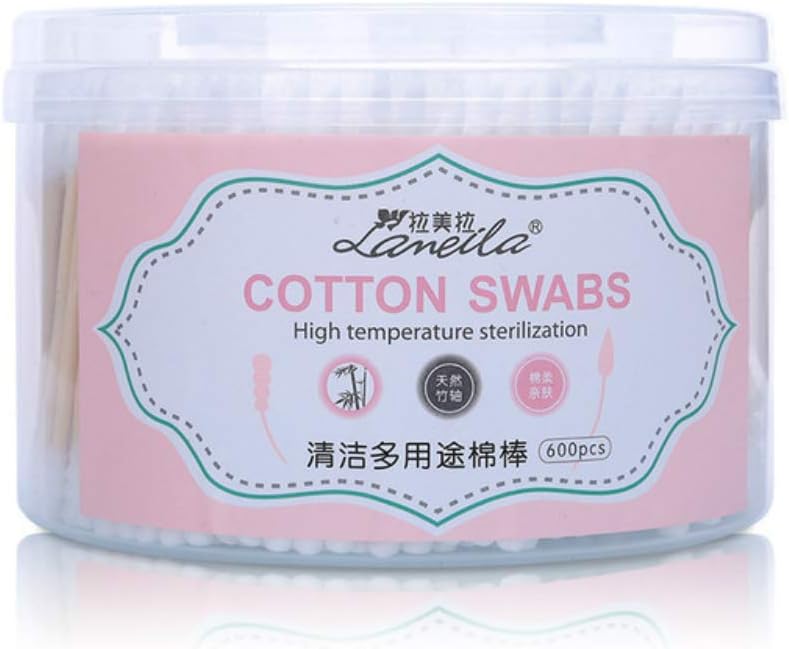 GJJSZ cotton swabs, environmentally friendly 1 box (600 buds)