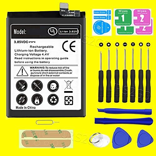 3200mAh Li-Polymer High-Capacity Replacement Batteries for OnePlus 3 A3000 A3003 BLP613 with Tools kit