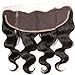 Unice Hair Brazilian Body Wave 13x4 Ear to Ear Full Lace Frontal Closure With Bundles, Unprocessed Virgin Human hair Natural Color (16 18 20+14 Frontal, Free Part)