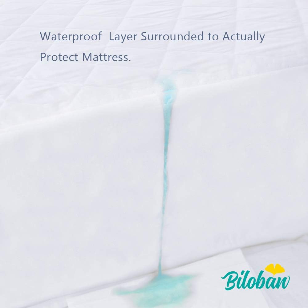 crib mattress protector zippered