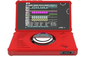 CCDSO MINIWARE Silicone Protective case, Cover Shell for Logic Analyzer LA104, Color Red
