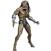 NECA Predator UNARMORED Assassin Predator Deluxe Ultimate 7IN Action Figure | The Predator 10 Inch Action Figure Ultimate Deluxe - Unarmored Assassin Predator