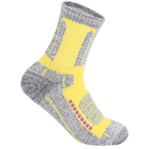 KOOOGEAR 3 Pairs Women Walking Hiking Socks 4-8 UK Size,Anti Blister, Terry Cushion,Breathable,Warm,Moisture Wicking,Arch Support for Outdoor Sports Trekking Cycling Camping Golf Gym - Image 6