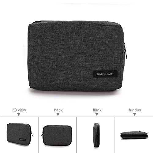 BAGSMART-Small-Travel-Electronics-Cable-Organizer-Bag-for-Hard-Drives-Cables-Charger