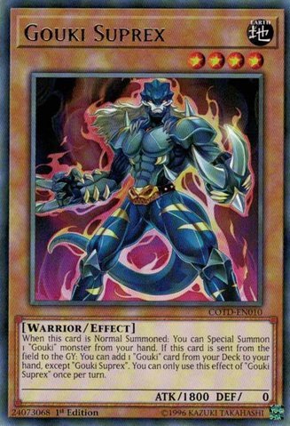 Gouki Suprex - COTD-EN010 - Rare - 1st Edition - Code of the Duelist (1st Edition)