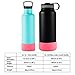 bottlebottle Protective Silicone Sleeve Fit 12-64oz for Hydro Sports,Simple Modern,Takeya,MIRA, Iron Flask and Other Brand Water Bottle, BPA Free Anti-Slip Bottom Sleeve Cover