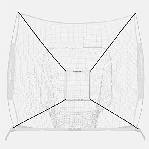 PowerNet German Marquez Strike Zone Attachment for 8x8 Net | Work on Pitching Drills and Location Accuracy | Solo or Team Pitcher Training Aid | Instant Feedback on Strikes or Balls Location