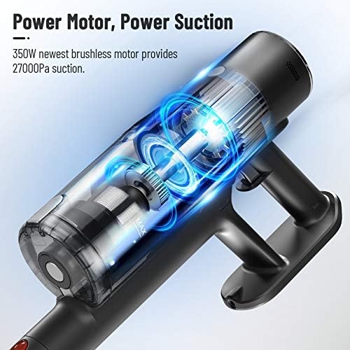 Micol Cordless Vacuum Cleaner, 27Kpa 