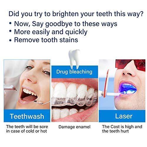 Teeth Whitening Pen â€“ 2 Pcs Value Pack, 18+ Uses, Whitening Treatments, No Sensitivity, Travel-Friendly, Effective, Painless, Beautiful White Smile, Effective Remove Yellow Teeth, Coffee Stains etc.