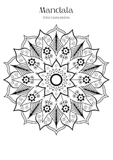 Livro Mandala: Colorir para adultos
