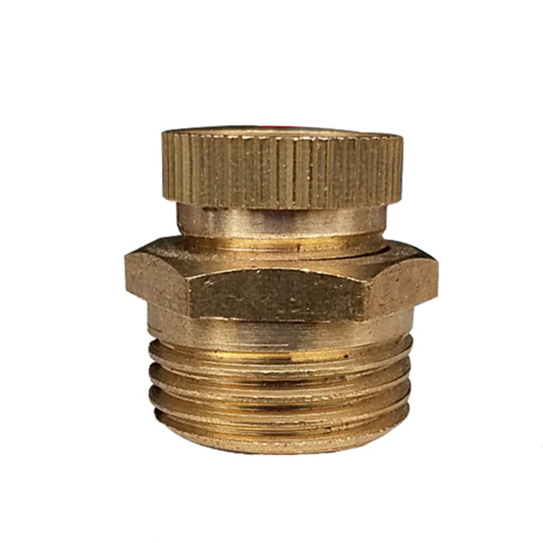 EsportsMJJ PT 1/2 3/8 1/4 Inch Brass Drain Valve Air Compressor Male Threaded Water Drain Valve -1/2