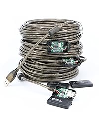 Pasow   Cable alargador USB 2.0 A macho a hembra (480 Mbps)