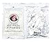 6 Pack Bags Freezer Gel Packs 2-Pack long lasting cold freezer packs for Lunch Box, Coolers, Lunch Bags, Bento Box, Picnics, School, Camping, Hiking, Reusable (Medium) (Clear)