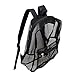 Moda West 17 Inch Classic Black Mesh Backpack for Sport, School, Stadiums