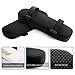MoKo Office Chair Armrest Pads, Foam Soft Elbow Pillow - Universal Chair Arm Covers for Elbows and Forearms Pressure Relief - Black(2 Pack)