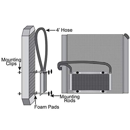 American Volt Heavy Duty 11" Transmission Oil Cooler 8" Inch Electric