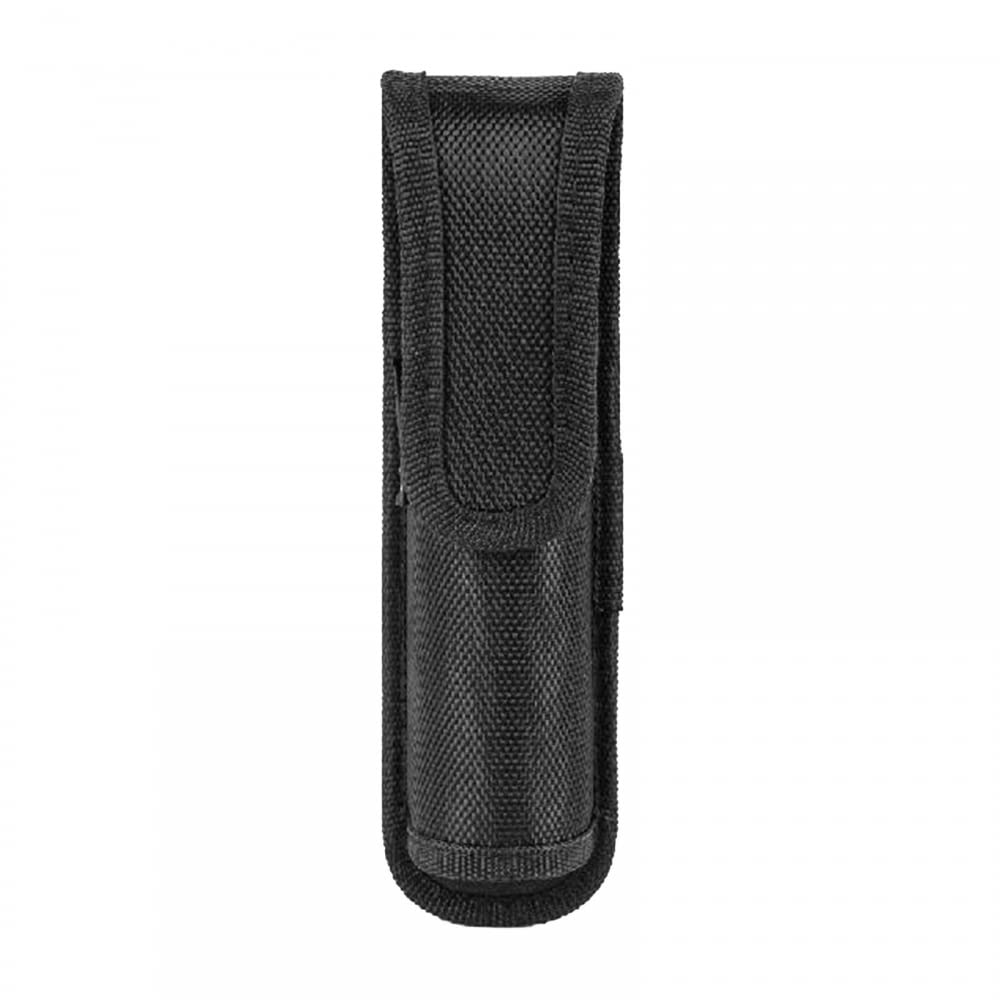 Flashlight Holster, Nylon Flashlight Pouch Waterproof Torch Carry Case for Camping Hiking Emergency