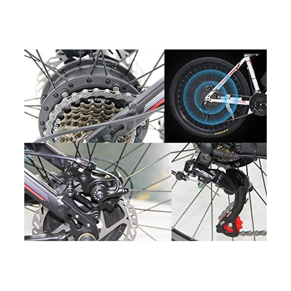 €899.00 Hyuhome Biciclette elettriche per Gli Adulti, 360W Lega di  Alluminio-Bici della Bicicletta Removibile 48V / 10 Ah agli… -  bikewebshop.it