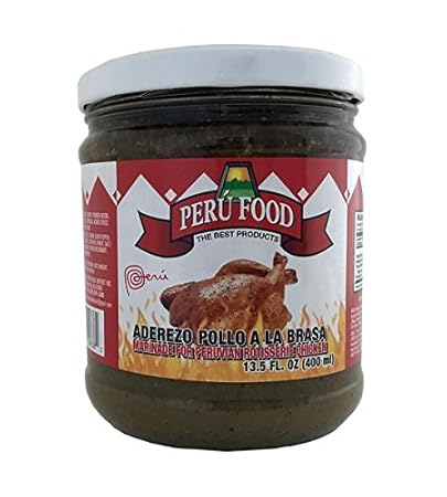 Peru Food Aderezo Pollo A La Brasa Marinade For Peruvian Roasted Chicken 135 Oz