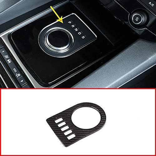 MAVMAX for Jaguar XF XE XJL XJ F-PACE f pace X761 Carbon Fiber Gear Shift Box Control Panel Trim Cover Frame