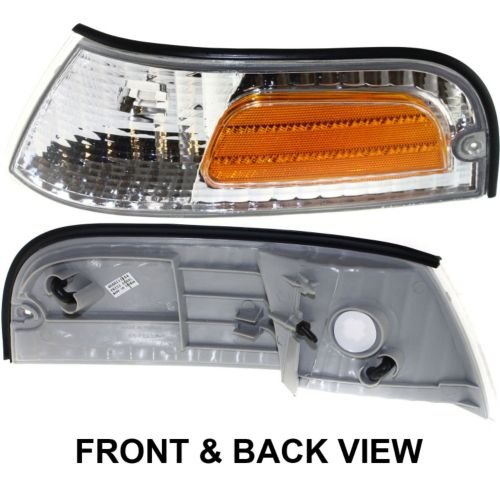 OE Replacement Ford Crown Victoria/LTD Driver Side Parklight Assembly (Partslink Number FO2520147)