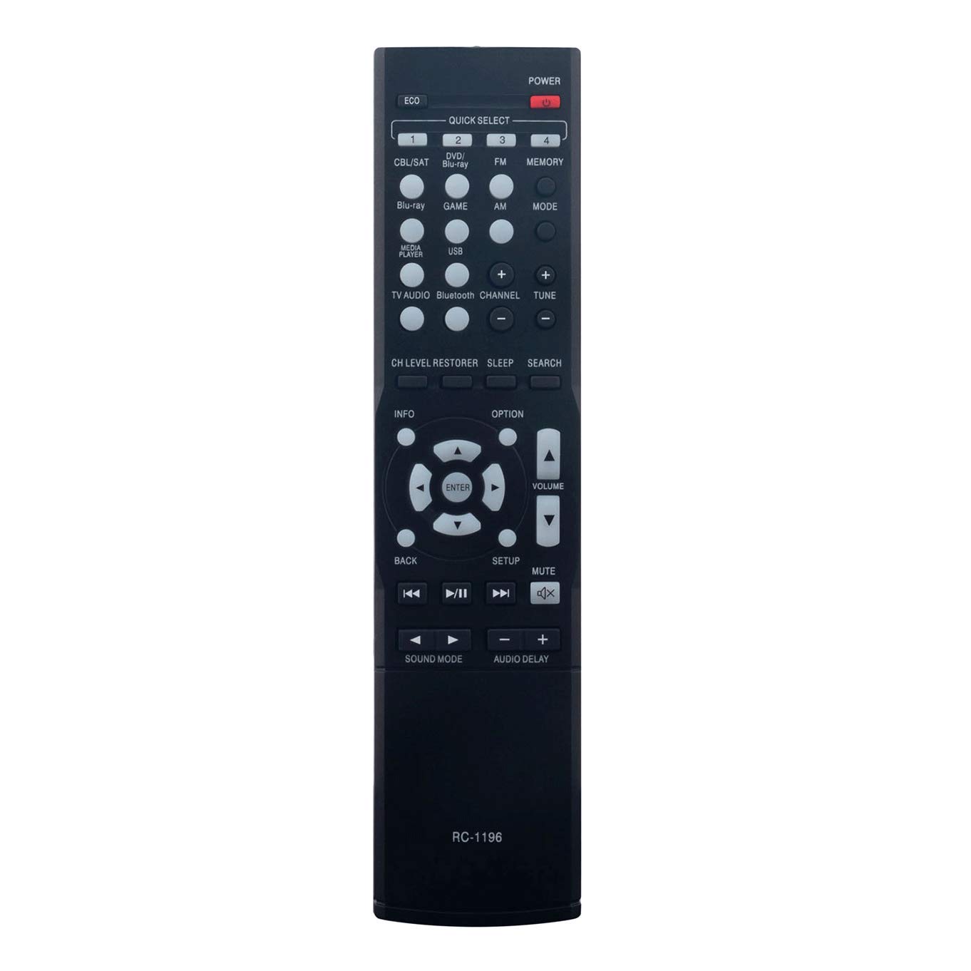 VINABTY RC-1196 Remote Control Replaced Fit For Denon A/V Receiver Home Theater AVR-S500BT AVR-S510BT AVR-X520BT AVR-X510BT AVRS500BT AVRS510BT AVR-S710W AVR-2112CI AVR-X2100W