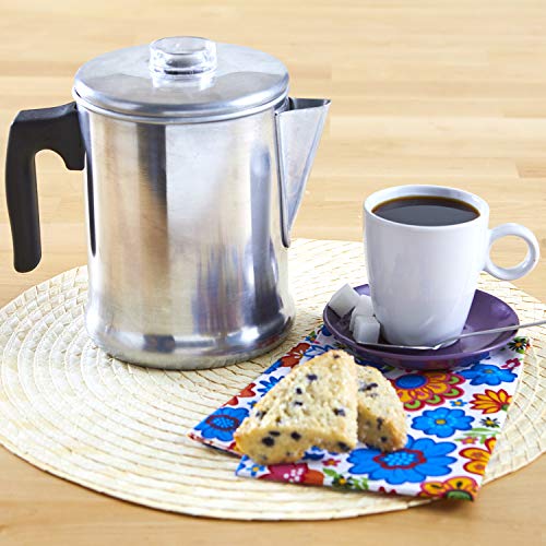 4 GAU+00745+Aluminum+Coffee+Percolator+Silver