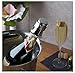 Champagne Sealer Stopper, FUNJIA 2 Pack Stainless Steel Reusable Sparkling Wine Bottle Plug Sealer Set with a Longer Sealing Plug to Keep Fresh, Great Accessories for Champagne