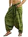 SARJANA HANDICRAFTS Men's Cotton Harem Genie Dance Yoga Alibaba Hippie Pants