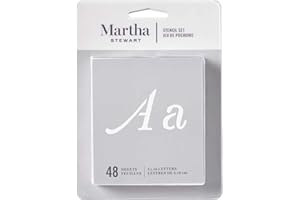 Martha Stewart Crafts Alphabet Stencil, 32988 Monogram Flourish
