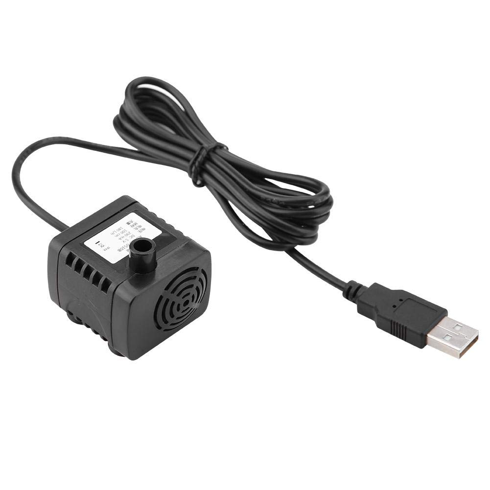 TOPINCN USB Dc 5V Mini Water Dispenser Submersible Pump Aquarium Fish Tank Fountain Water Circulation Immersible Pump