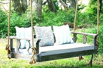 AD Planet Outdoor Modern Wooden Hanging Swing,Sofa Swing.Swing Chair