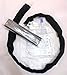 TP Bag Foley Bags Tube Cover (35”) Long, Protective Hook and Loop down full length of Pipe Sleeve Cover | Heavy-Duty Catheter Supplies| Machine Washable Cotton | Portable, Travel, Discrete Black