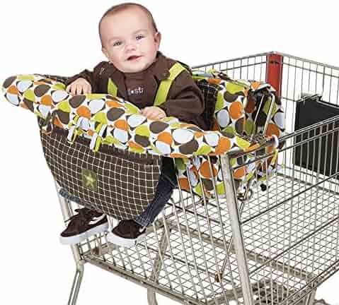 double shopping cart cover