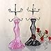 TRENTON New Mannequin Jewelry Stand Earring Necklace Holder Display Stand Evening Dress Lady Figure - Pink