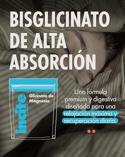 Magnesio bisglicinato - 500 mg - Alta potencia 100 capsulas veganas (3 meses suministro) - Bisglicinato de Alta Biodisponibilidad - Mejora del sueño - Glicinato de Magnesio para dormir