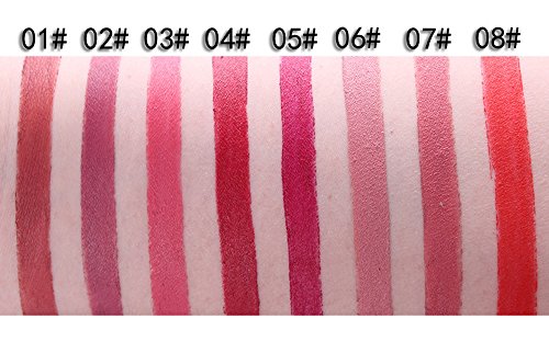 Lurryly Double-end Lasting Lipliner Waterproof Lip Liner Stick Pencil 8 Color (F)
