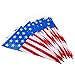 4th of July Decorations Includes Pennant Flags 24 Feet, 6 Foil Hanging Swirls, 9 Star Cutouts for Patriotic Decoration Independence Day Party Supplies