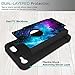 iPod Touch 6 Case,iPod Touch 5 Case,Rossy Nebula Galaxy Space Universe Design Shock-Absorption Hybrid Dual Layer Armor Defender Protective Case Cove for Apple iPod touch 5 6th Generation