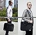beyle Laptop Bag, 15.6 inch Laptop Case, Briefcase Messenger Shoulder Bag for Men Women, College Students Business People Office Workers Professional Computer, Notebook, Table, MacBook Bag, Black