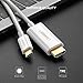 UGREEN USB C to HDMI Cable 4K USB Type C to HDMI Adapter Cable Thunderbolt 3 Compatible for MacBook Pro,Samsung S9 S8 Plus Note 8,Huawei Mate 10 Pro, Lenovo Yoga 900, Google Chromebook Pixel 3FT