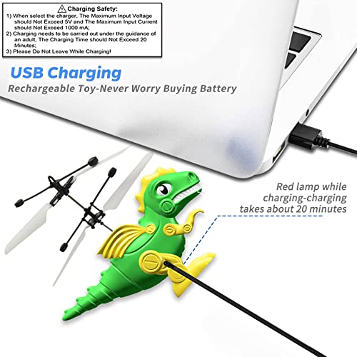 Dinosaurs Flying Toys Remote Controlled Flying Dinosaur Ball Drone