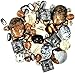 Jesse James Beads 5916 Design Elements Truffles, Multicolored