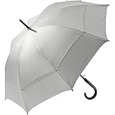 Coolibar Fashion Umbrella - UPF 50+ Sun Protection - Calotta in Silver