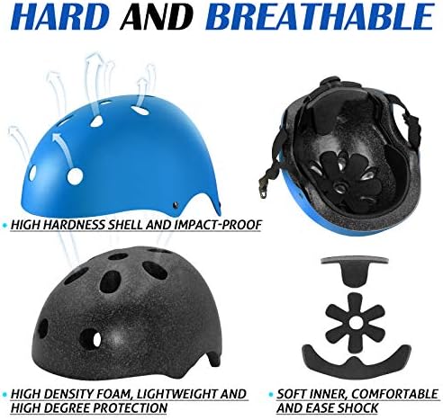 Adjustable toddler bike helmet in blue and green colors, priced at $16.99.