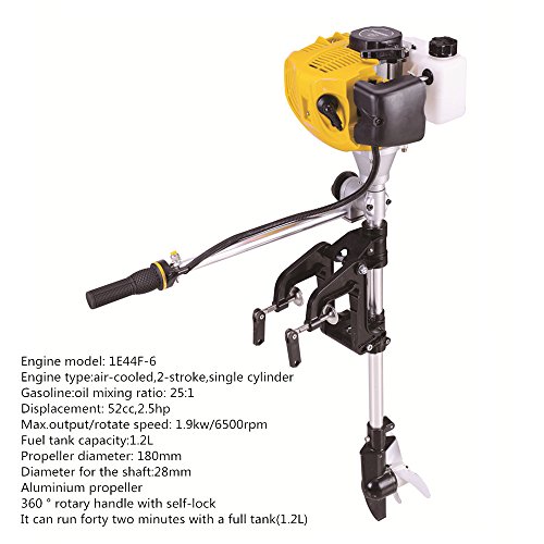 Sky-2-stroke-25HP-Superior-Engine-Outboard-Motor-Inflatable-Fishing-Boat